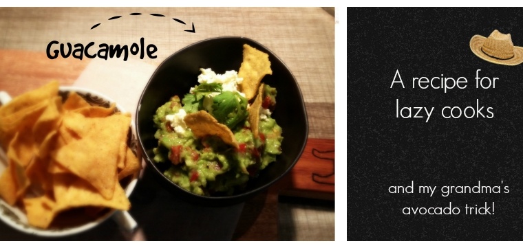 Guacamole: a simple recipe